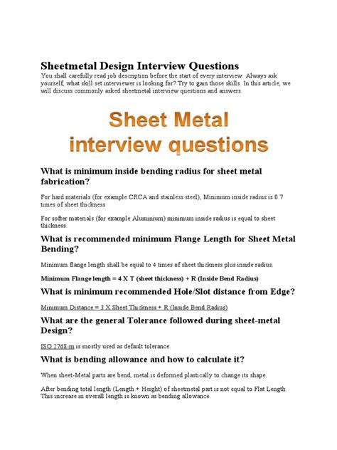 interview questions on sheet metal|creo sheet metal interview questions.